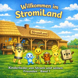 Willkommen im StromiLand ( Kinderlieder von Stromi und seinen Freunden - Band 1 ) - Digitales Musikalbum inkl. Liederbuch (gratis)