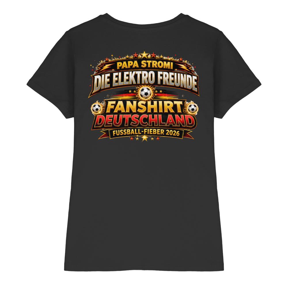 ⚽ Stromi – Volltreffer! | Die Elektro Freunde / Fan - Kollektion - Ladies Premium Shirt – Bild 4