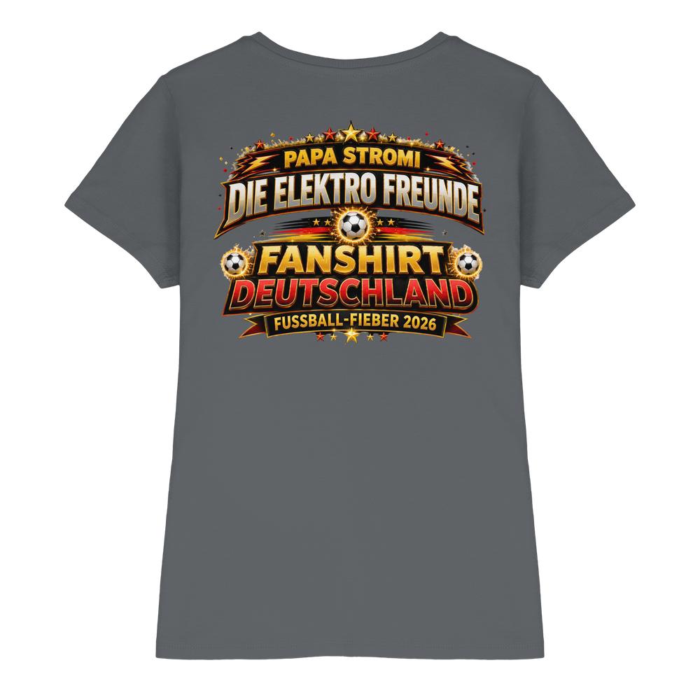 ⚽ Stromi – Volltreffer! | Die Elektro Freunde / Fan - Kollektion - Ladies Premium Shirt – Bild 6