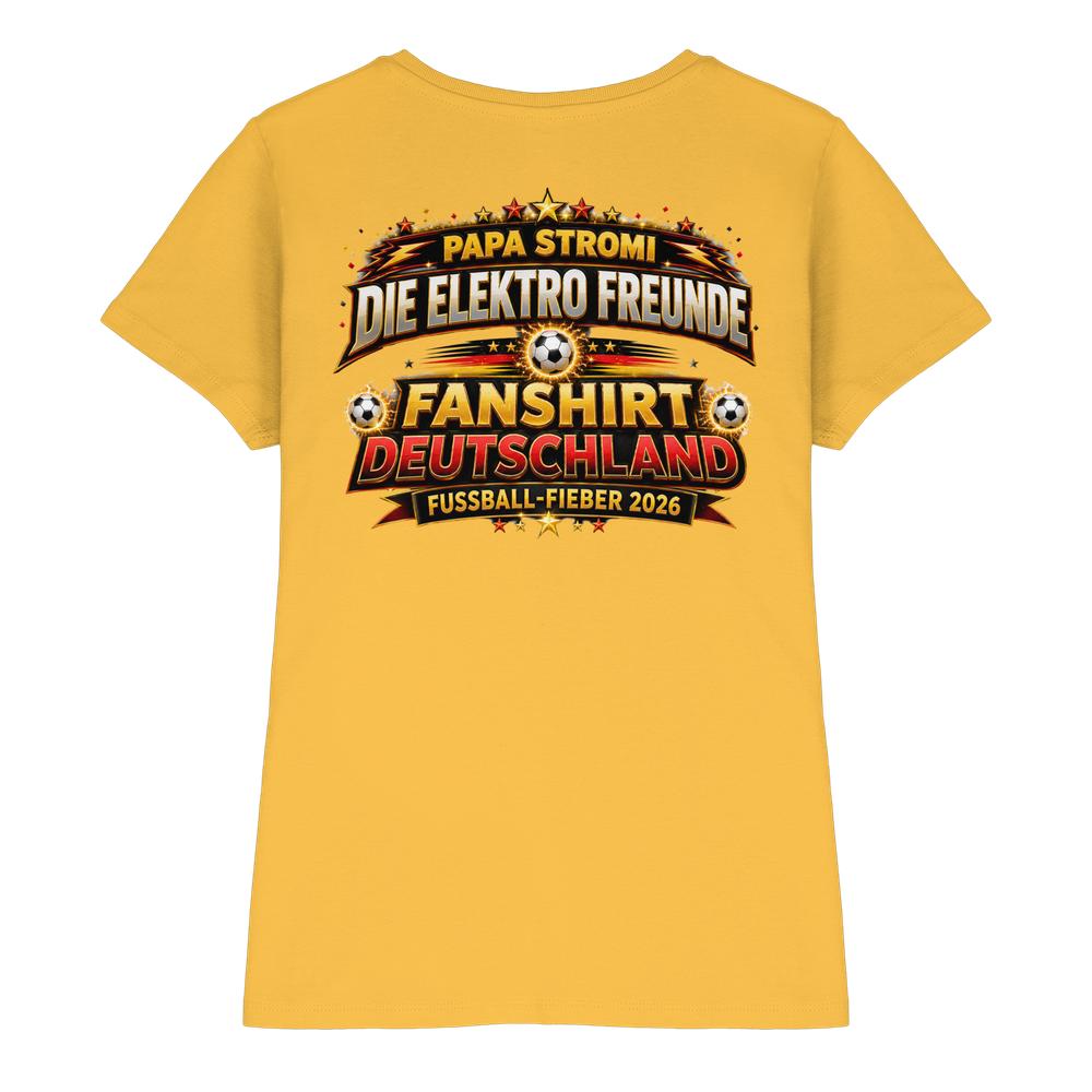 ⚽ Schalterino - Spiel an! | Die Elektro Freunde / Fan-Kollektion - Ladies Premium Shirt – Bild 6