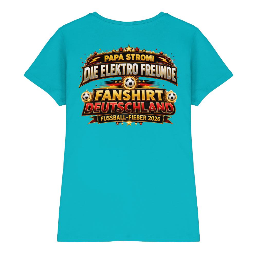 ⚽ Stromi – Volltreffer! | Die Elektro Freunde / Fan - Kollektion - Ladies Premium Shirt – Bild 26