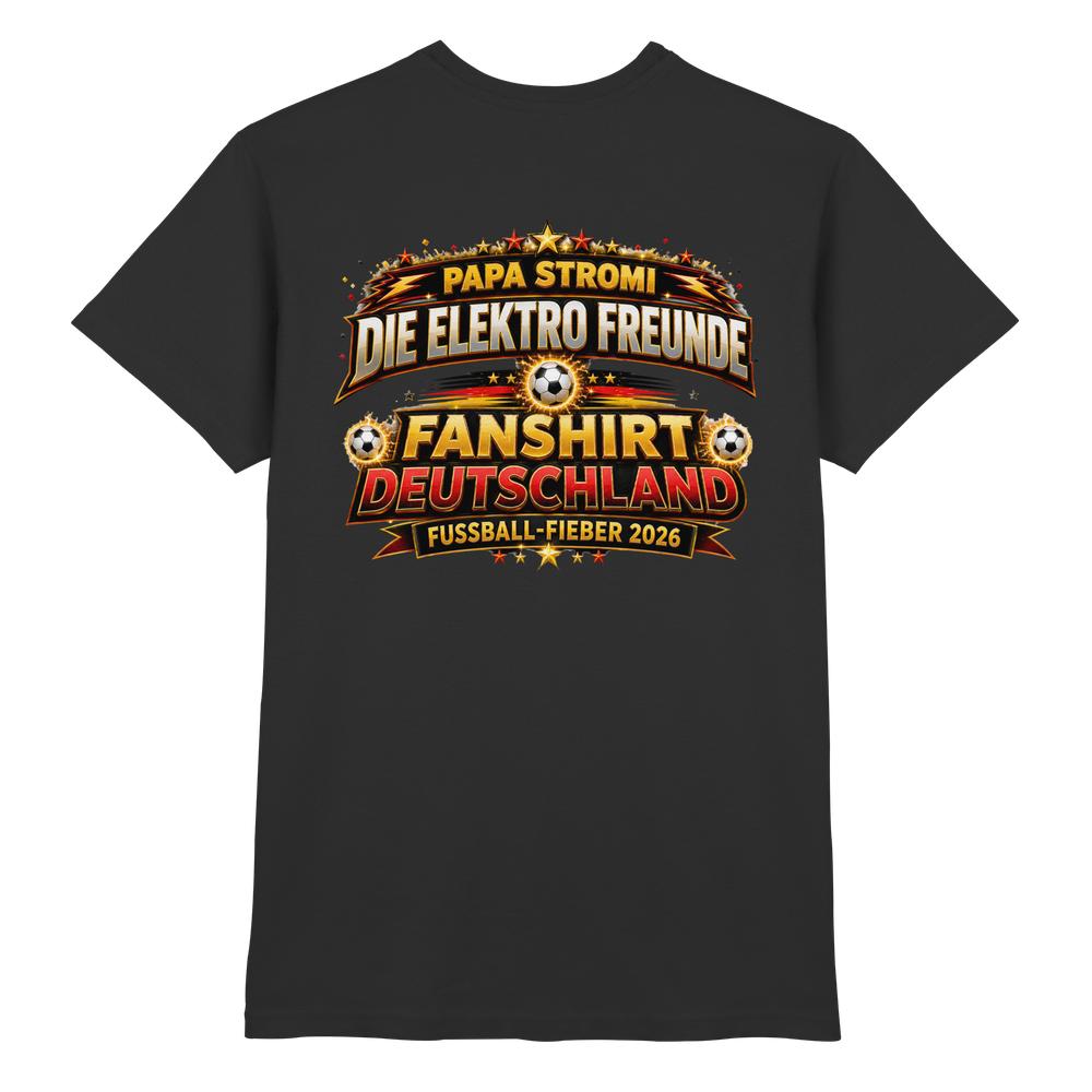 ⚽ Schalterino - Spiel an! | Die Elektro Freunde / Fan-Kollektion - Premium Shirt – Bild 2