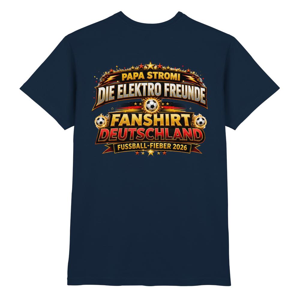⚽ Schalterino - Spiel an! | Die Elektro Freunde / Fan-Kollektion - Premium Shirt – Bild 7