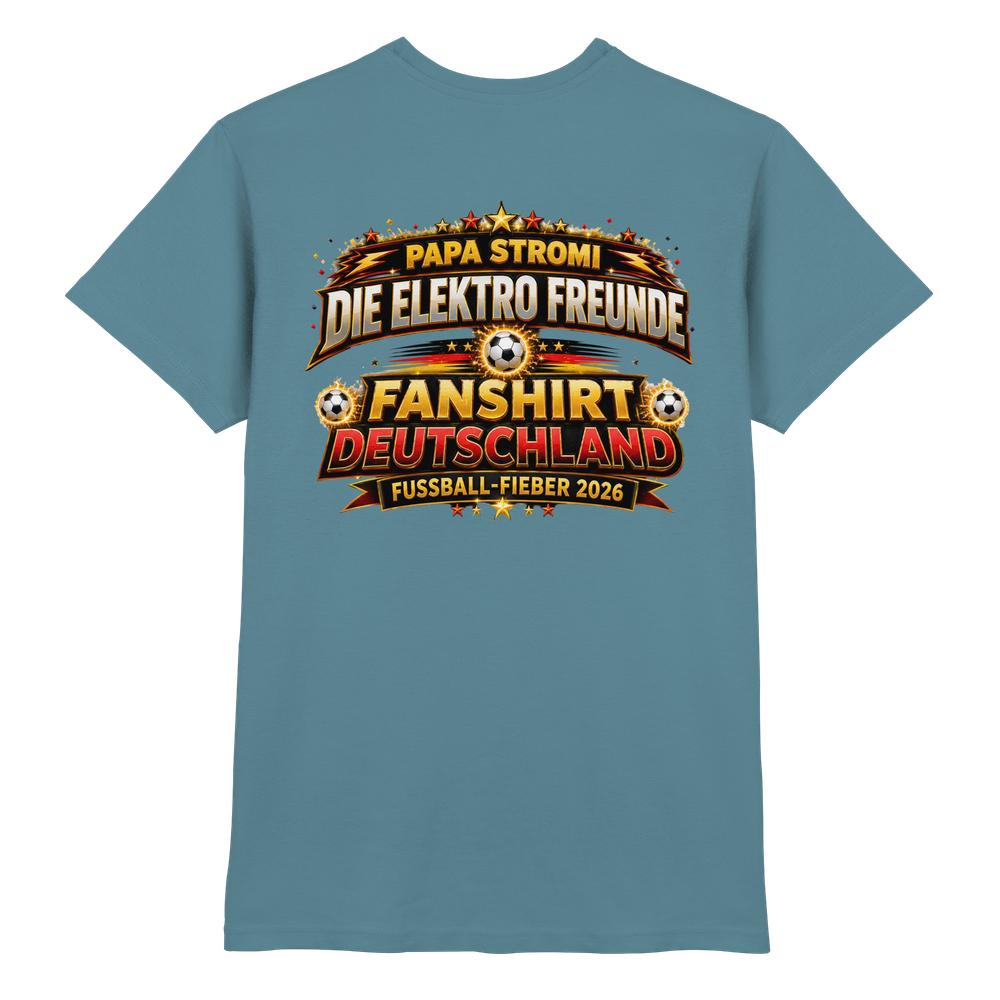 ⚽ Schalterino - Spiel an! | Die Elektro Freunde / Fan-Kollektion - Premium Shirt – Bild 18