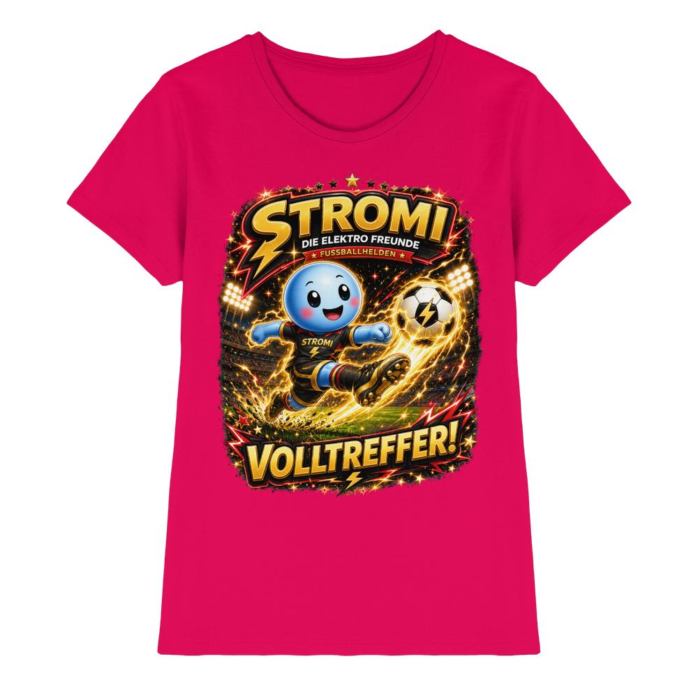 ⚽ Stromi – Volltreffer! | Die Elektro Freunde / Fan - Kollektion - Ladies Premium Shirt – Bild 21