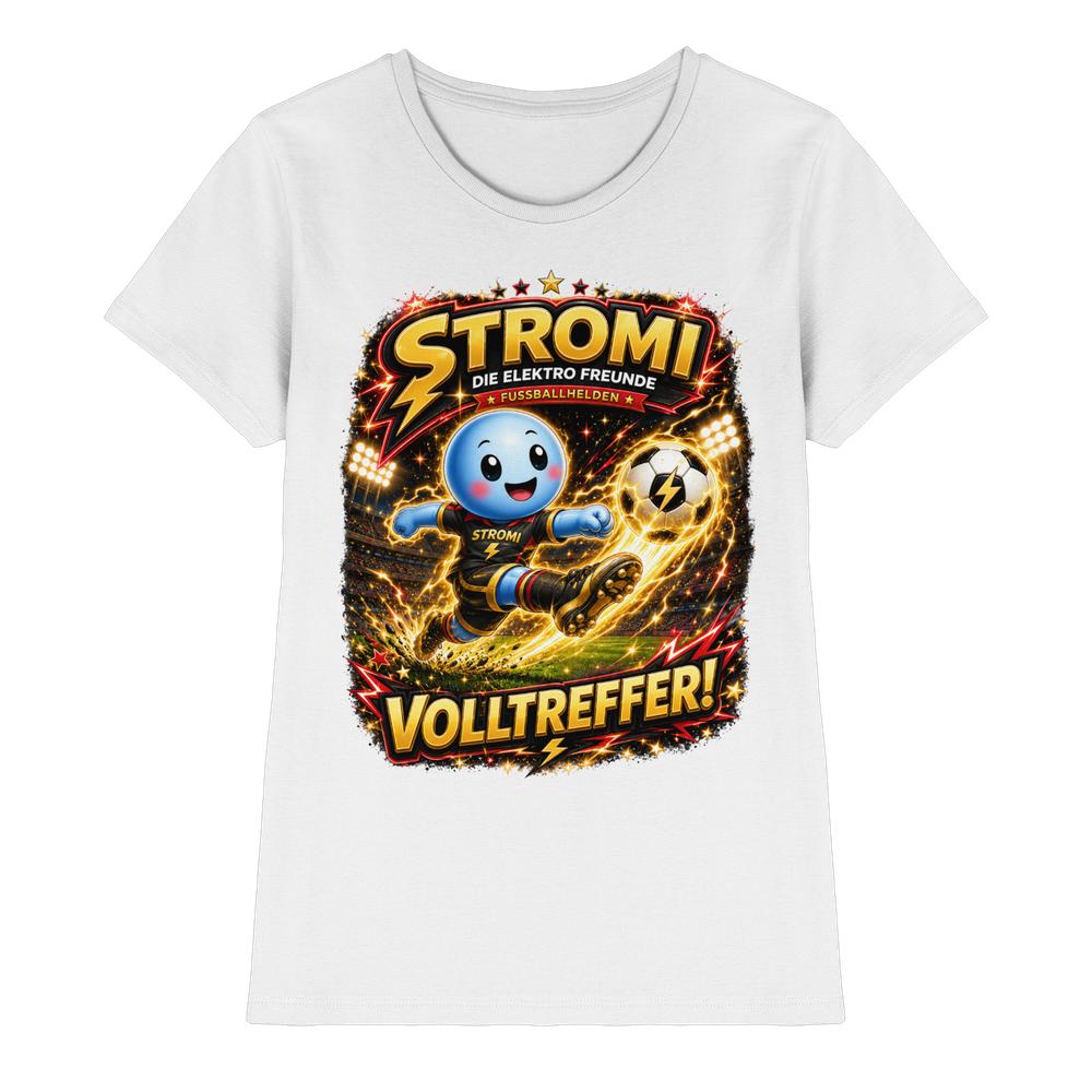 ⚽ Stromi – Volltreffer! | Die Elektro Freunde / Fan - Kollektion - Ladies Premium Shirt – Bild 30