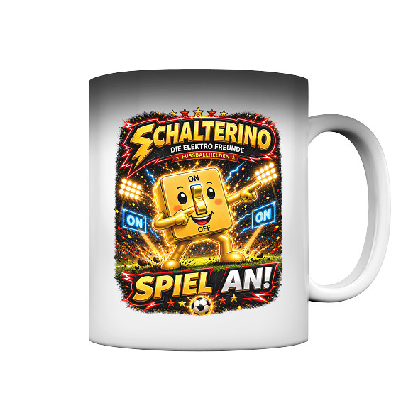 Schalterino - Spiel an! - Magic Mug