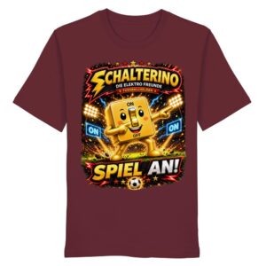 ⚽ Schalterino - Spiel an! | Die Elektro Freunde / Fan-Kollektion  - Organic Shirt
