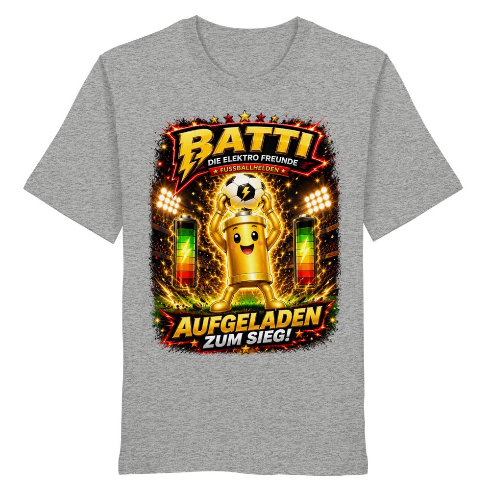 ⚽ Batti - Aufgeladen zum Sieg! | Die Elektro Freunde / Fan- Kollektion - Organic Shirt – Bild 15
