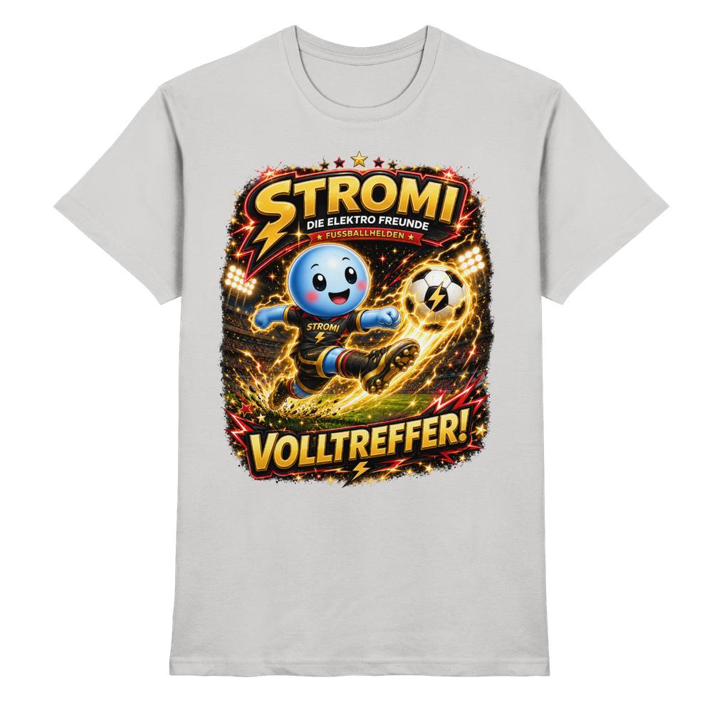 ⚽ Stromi – Volltreffer! | Die Elektro Freunde / Fan - Kollektion - Premium Shirt – Bild 2