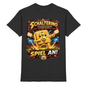 ⚽ Schalterino - Spiel an! | Die Elektro Freunde / Fan-Kollektion  - Premium Shirt