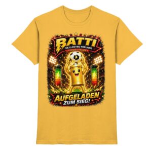 ⚽ Batti - Aufgeladen zum Sieg! | Die Elektro Freunde / Fan- Kollektion - Premium Shirt