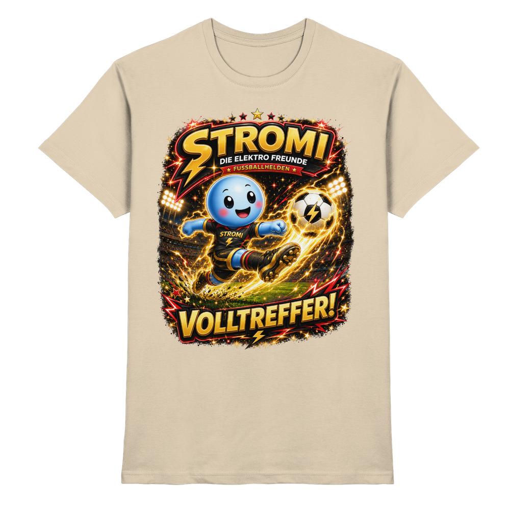 ⚽ Stromi – Volltreffer! | Die Elektro Freunde / Fan - Kollektion - Premium Shirt – Bild 12