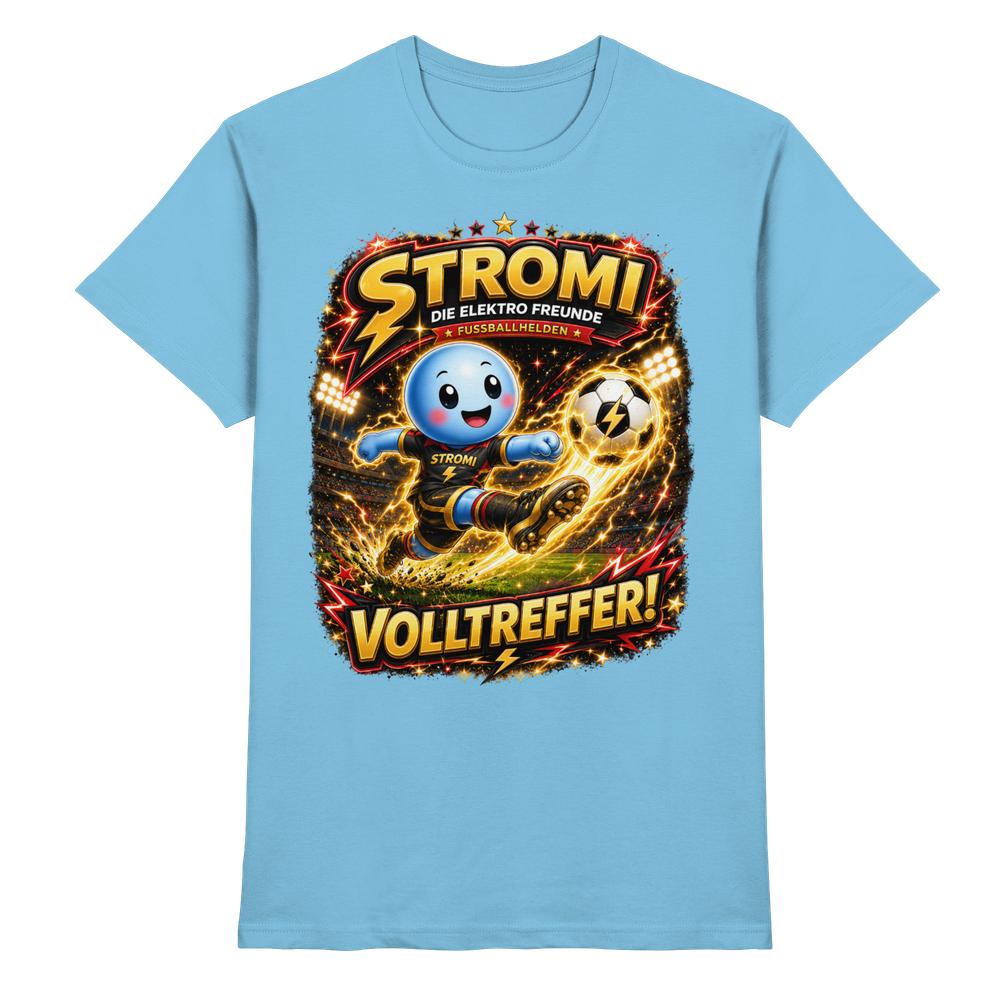 ⚽ Stromi – Volltreffer! | Die Elektro Freunde / Fan - Kollektion - Premium Shirt – Bild 13