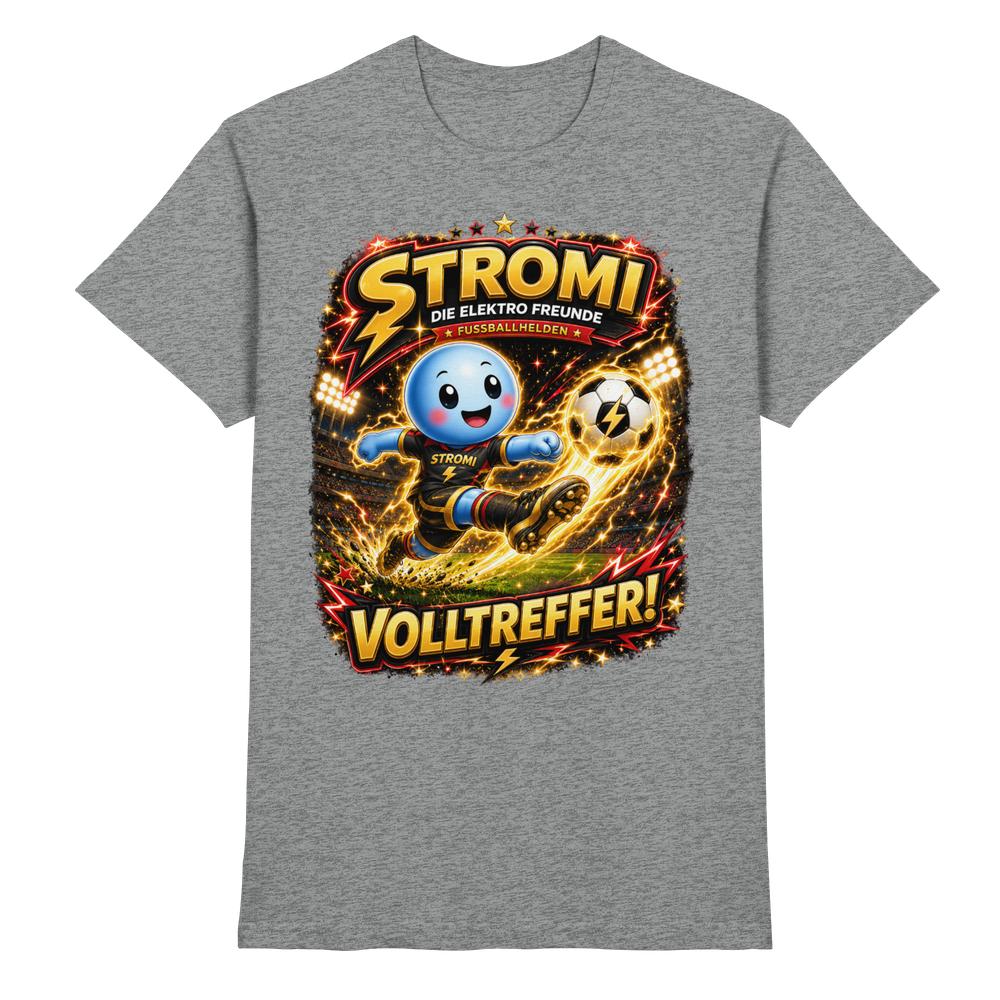 ⚽ Stromi – Volltreffer! | Die Elektro Freunde / Fan - Kollektion - Premium Shirt – Bild 16